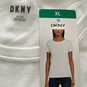 Dkny Ladies Short Sleeve Tee 100% organic cotton